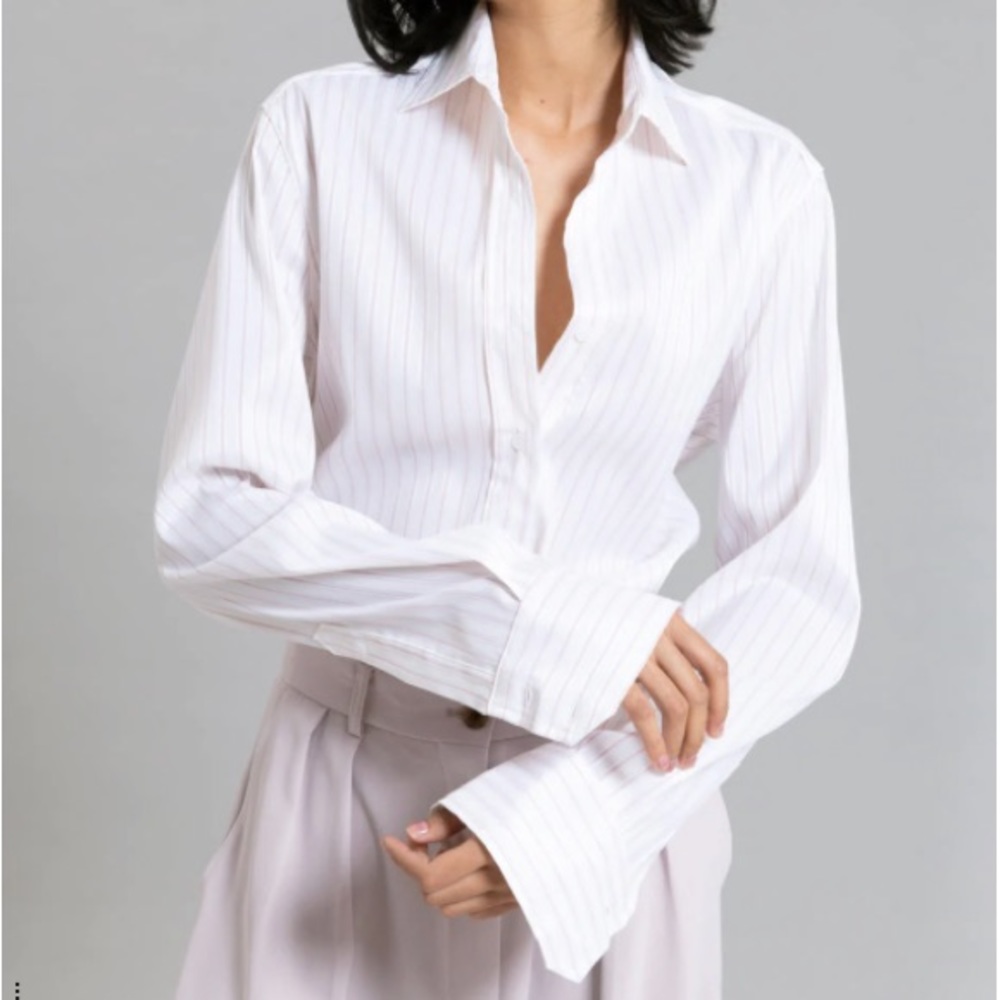 The Frankie Shop - Flor Silky Shirt - Size Small